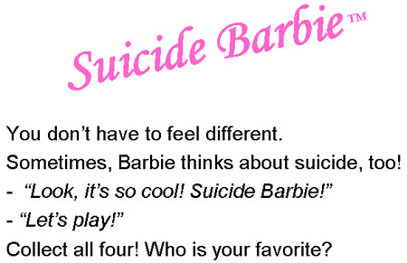 Suicide barbie