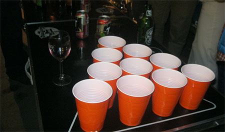 beer pong