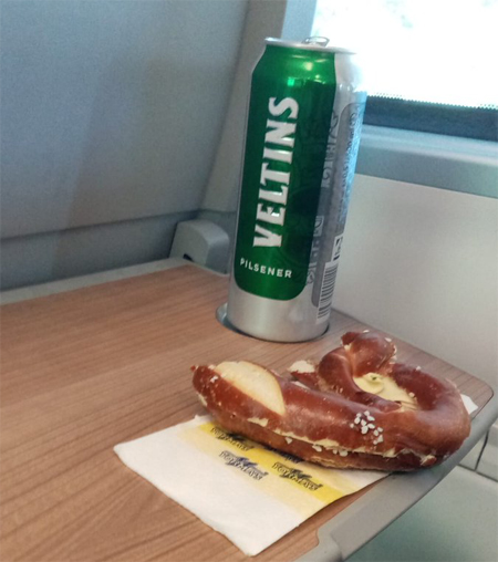 Brezel en Bier